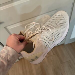 Under Armour Men’s White Athletic Shoes